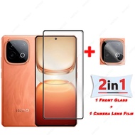 Tempered Glass For vivo iQOO Z10 Turbo Glass Black Edge Protective Film For iQOO Z10 Turbo Pro Scree