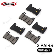 Arashi Motorcycle Front Brake Pad Disc Pads For HONDA CBR1000RR CBR1000 RR CBR 1000RR 2004-2016 2005