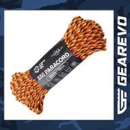 Atwood 550 Parachute Cord 100ft Fireball (RG006H)