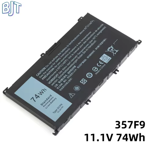 11.1V 74Wh 6 Cell New 357F9 Laptop Battery Li-ion For DELL Inspiron 15 7559 7000 7557 7567 7566 5576