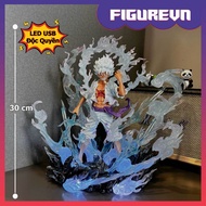 Luffy Gear 5 Nika 30 cm JT studio model with LED - One Piece