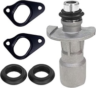 Aluminum Engine Oil Cooler Inlet Valve Kit Upgraded With Two Water Pump Gaskets Fits For Land Rover 