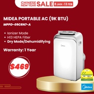 Midea Portable Aircon 9000BTU / 12,000 BTU