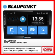 BLAUPUNKT New Orleans 1000 DSP วิทยุติดรถยนต์ จอแอนดรอยด์ 10.1″ Ergonomic IPS Capacitive Touch Scree