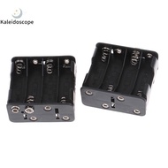 Kaleidoscope 8*AA 12V Battery Clip Slot Storage Holder Box Case With 9V Snap Connector Nice