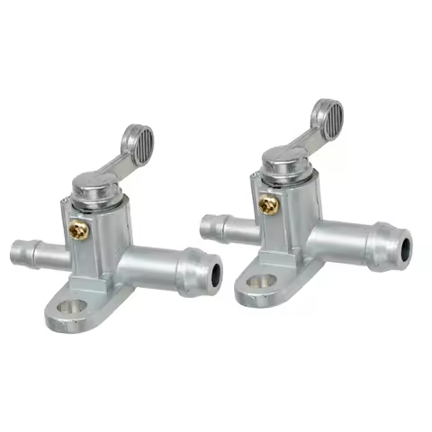 2pcs 8mm Inline Fuel Valve Tank Tap Filter Petcock Switch for PW50 PW80 PIT PRO Quad Dirt Bike ATV B