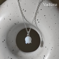 Vachana - สร้อยดอกลิลลี่ขาว [Minimal White Lily of The Valley Necklace]