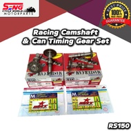RS150 RACING CAMSHAFT WITH CAM TIMING GEAR SET - R24/ R26 (BRT ORIGINAL)