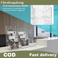 CHENANG 1/2/3 Layers A6 Flyer Display Stand Clear Brochure Menu Card Holder for Office Retail Store 