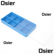 OSIER Watch Parts Organizer, Plastic Material 8 Grid Watch Parts Storage Box, Professional Plastic S