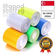 [SG FREE 🚚] 1M/1 Roll Of Car Safety Logo Reflective Film / Motorcycle And Bicycle Reflective Tape Decoration Sticker / S
