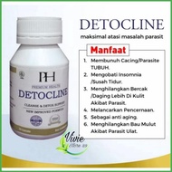 AMPUH obat anti parasit DETOCLINE 100% original asli herbal atasi