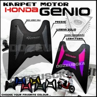 EKSLUSIF Karpet Motor Honda Genio Cbs Iss Fabulous 2015-2022 Alas Kaki