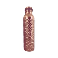 NATURAL EFE | BUBBLE COPPER WATER BOTTLE | ขวดน้ำทองแดง ลายบั๊บเบิ้ล 900ML