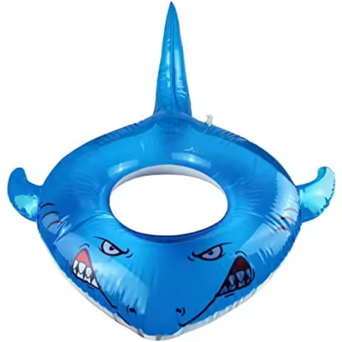 Pool Floats Shark Floaties Inflatable Pool Swim Lounger Raft Summer Swimming Ring Pool Toys for Adul