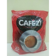 cafe 21 Instant Coffee mix 2in1 No Sugar Added (12g x 25 sachets) exp: 2026