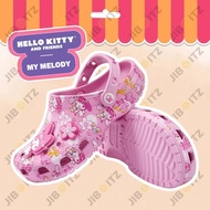รองเท้าแตะผู้หญิง cross my melody Classic Clog รองเท้าหัวโตผู้หญิง รองเท้ากันลื่น#210552