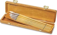 Speedball Art Products 4700FB Escoda Clasico Series Oil &amp; Acrylic Brush Set, Chungking Hog Bristle