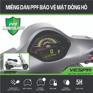 PPF Sticker to Protect Vespa GTS Super Dashboard | Clear PPF Film Material...