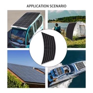 Mutiaradstore Ak Flexible Solar Panel 50W 100W 200W Solar Panel Monocrystaline Ip67 Waterproof Can