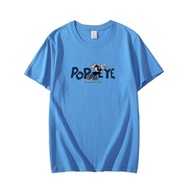 Kaos Pria Popeye Pakaian Laki Laki Baju Cowok Kaos Lengan Pendek Oblong Distro Tshirt Man COD