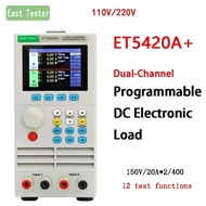 ET5420A+ Dual-Channel Programmable Digital DC Electronic Load Professional Battery Capacity Tester B