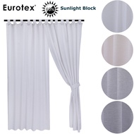 Eurotex, Night Curtain, Block up to 60% Sunlight, 3 Ways Hanging Options (1 Piece) G3410