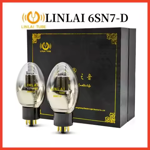 LINLAI 6SN7-D 6SN7D Electron Vacuum Tube Upgrade 6SN7 CV181 6N8P 6H8C 5692 6SN7 WE6SN7 6SM7GT Audio 