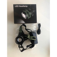 HEADLAMP HELIUS Headlamp LED H62 Penerangan Terus Menerus, Senter Super Terang Lampu Depan Luar Tipe