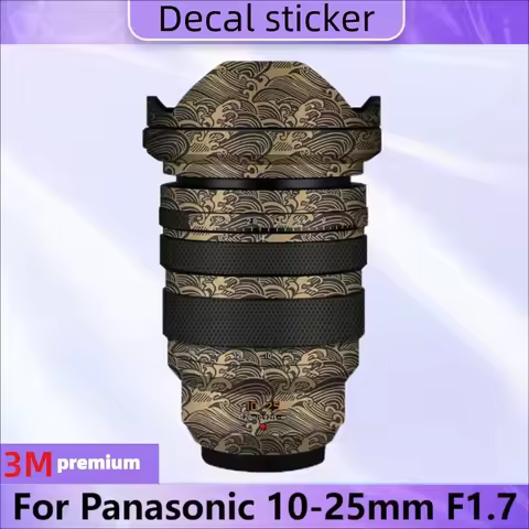 10-25 1.7 Decal Skin Vinyl Wrap Film Lens Body Protective Sticker Coat For Panasonic LEICA DG VARIO-