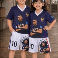 FRANCE Motif Jersey Kids Set