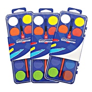 Esquisse Watercolor Half Pan Set | 12colors Watercolour Water Color Cat Air Warna Air