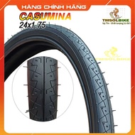 Vỏ Lốp Xe Đạp 24x1.75 (47 - 507) CASUMINA Săm Ruột Xe Đạp 24x1.75 - Hàng Chính Hãng