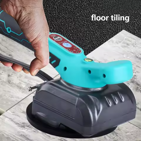 48VDC Tile Tiling Machine Vibrator Suction Fit For 100KG 120x120cm Suitable for Wall Tiles, Small Fl