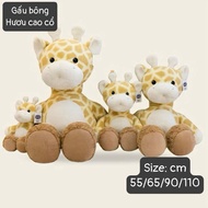 Cute giraffe teddy bear wearing shoes, soft, high-quality giraffe stuffed animal, hot trend. 5-star 