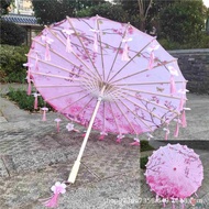 payung merdeka payung klasik payung kertas Hangzhou Xihu Ancient Style Tassel Umbrella Oil Paper Umb