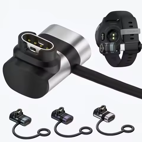 Type C Charger Adapter For Garmin Fenix 7 6 6X 5S 5X Plus/Forerunner 965 955 Smart Watch Chargering 