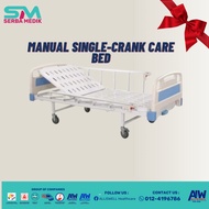 MANUAL DOUBLE CRANK HOSPITAL BED - KATIL HOSPITAL DUA FUNGSI BA-HRB-M21