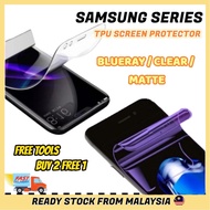 [BUY 2 FREE 1]Samsung Galaxy S7 EDGE/S8/S9/S10/S20/UTRA NOTE 8/9/10 PLUS Soft TPU Screen Protector Film With Free Tools
