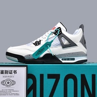 Putian AJ4 Men's Shoes Autumn Electric Female AJ4 White Cement Casual Sports Sneakers Youth Basketba