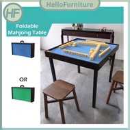 HELLOfurniture Foldable Mahjong Table With Sound Proof Mat （ Can Also Be Used As A Dining Table ） 5CPR 30SM