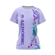 Women's Zumba Aerobics Fitness Gymnastics Jersey Custom Full Printing 02
