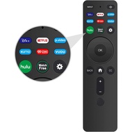 Alat Jauh Gantian Universal XRT260 untuk Semua TV Pintar Vizio dengan Butang Pintasan Disney, Netfli