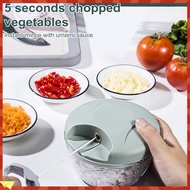 GH|  Garlic Blender Kitchen Gadget 500/900ml Garlic Vegetable Chopper Hand Pull String Onion Cutter 