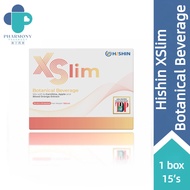 【Buy 3 get 1 free】Hishin XSlim Botanical Beverage 15 Sachets Powder, Fat Burning Detox Weight Manage