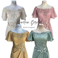 [S to 5X] Mother of the Bride (Mylin 2) Gown/ Principal Sponsor/ Ninang