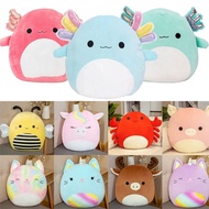 20cm Squishmallows Stuffed Toys Axolotl Teal Green Pink Anastasia Plush Plushie Doll Soft Squishmall