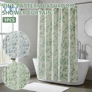 Floral Shower Curtain 70.87"x70.87" Waterproof Shower Curtain with 12 Plastic Hook for Bathroom SHOP