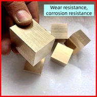 H59, H62, H65 Brass Material - Solid Block, Plate, and Rectangular Bar Stock, 1 Pcs