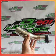 Pipe slip on racing exhaust cb 150 x cb 150 new free spring for slinser exhaust racing inlet 50/51 m